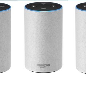 Echo 2nd Gen w/ Improved Dolby Sound- Sandstone Fabric!